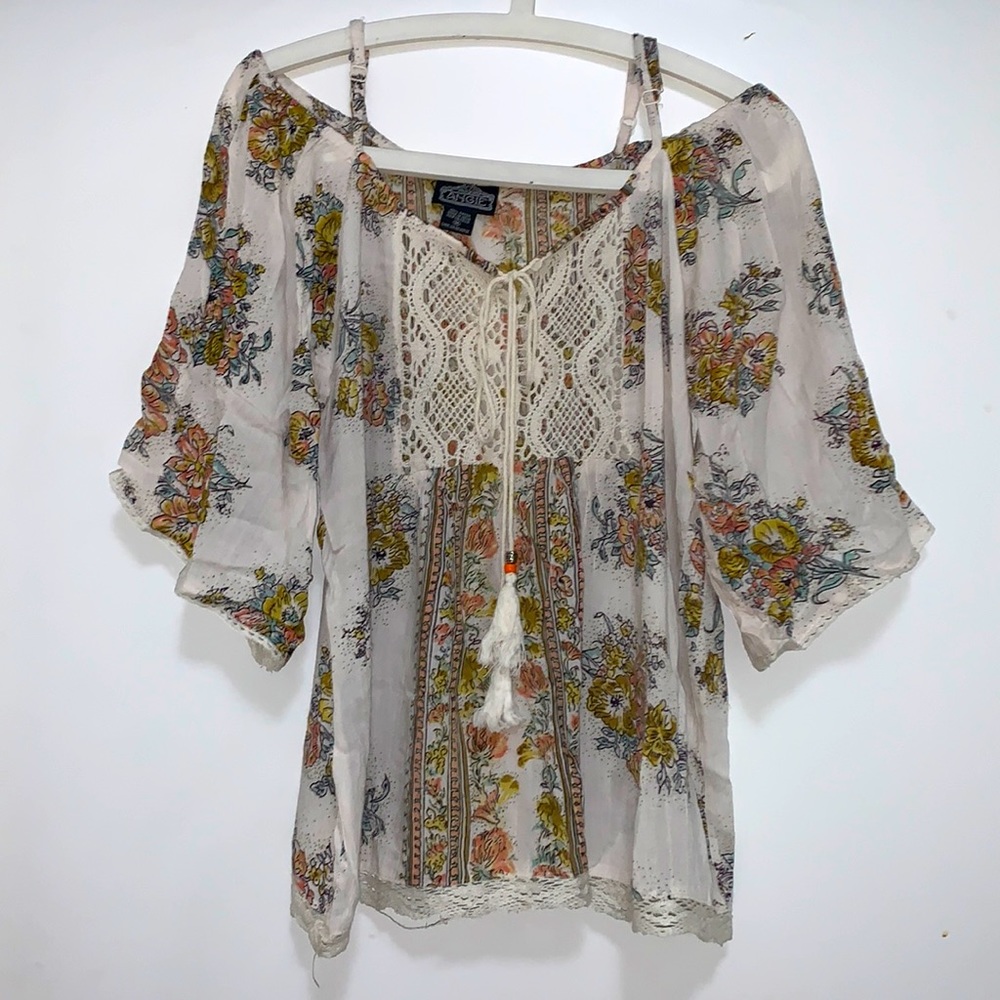 Boho style top! EUC! Worn only 2x.